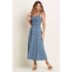 Cotton - Men Dresses Brakeburn Brushed Camo Maxi Dress Blue