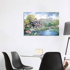 ClassicLiving Rhododendron Canvas Print Framed Art