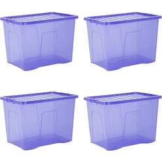 Wham Interior Details Wham Wham 80L Blue Crystal Lid 4 Storage Box