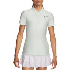 Green - Women Polo Shirts Nike Women's Victory Dri-FIT Short Sleeve Golf Polo, Medium, Barely Green/Black