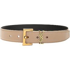 Beige Belts Saint Laurent GÜRTEL in Dunkelbeige Beige. also in 100, 80, 90, 95 Dunkelbeige