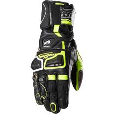 Men Motorcycle Gloves Furygan Styg 20 X Kevlar Gloves - Black/White/Neon-Yellow Man