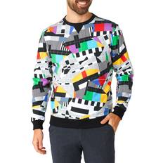 OppoSuits Geometric Graphic Sweater
