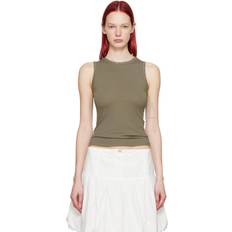 Wolle Tanktops Paloma Wool Paloma Wool Taupe Sabrina Tank Top 324 Taupe