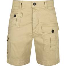 DSquared2 Men Shorts DSquared2 Cargo Shorts Beige 32" Waist