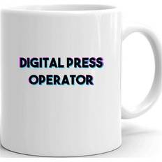 Cups Undefined Gifts Tri Color Digital Press Operator Mug