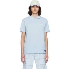 Versace Polo Shirts Versace Blue 1978 Re-Edition Polo 1VD60-95 Pastel Blue