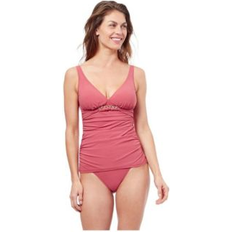 Gold Tankinis Gottex Unchain My Heart Cup Tankini swim top Light/maha
