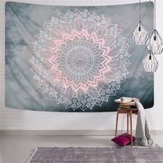 Polyester Wall Decor Tianci Mandala Tapestry Tapestry Hippie Bohemian Floral Tapestries Wall Decor