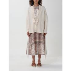Alanui Strikjakke Med Frynser - Beige