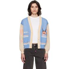 Multicolor Cárdigans Marpi Varsity Knit Cardigan - Blue