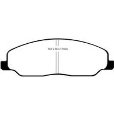 EBC Brakes Bromsbelaggssats Skivbroms DP21036