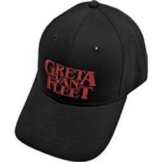 Red Caps Greta Van Fleet Band Logo Baseball Cap Black One