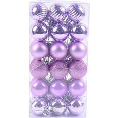 Tlily Shatterproof Set Balls Christmas Tree Ornament