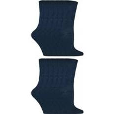 Blue Socks Sock Snob Pair Multipack Bamboo Plain School Navy 9-12