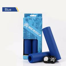 Blue Grips Dechoicelife a-Blue MEROCA Bicycle Handlebar Grips Ultralight 130mm