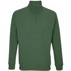Sol's Conrad Quarter Zip Sweatshirt Bottle Green