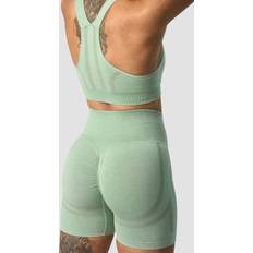 Grønne - Treningsklær Shorts ICANIWILL Rush Seamless Shorts Ice Green Melange