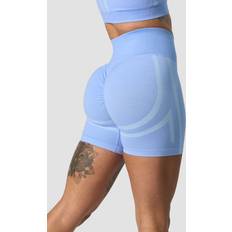 Nylon Shorts ICANIWILL Rush Seamless Shorts Soft Blue Melange