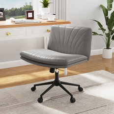 Ebern Designs Chairs Ebern Designs Nevel PU Task Upholstered Office Chair