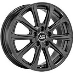 Car Rims MSW 79 Alloy Wheels In Gloss Dark Grey Set Of 4 - 17x7 Inch ET51 5x100 PCD, Grey