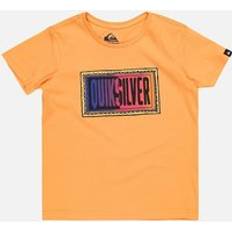 Quiksilver Kids Day Tripper Short Sleeve Crew Neck T-Shirt Orange yrs