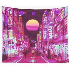 BearLad Tapestry 60x50inch tokyo vaporwave Wall Decor