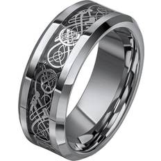 Stainless Steel Rings Fred Bennett Stainless Steel Tungsten Filigree Ring R3863 Siz