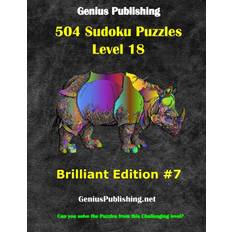 Over 500 Sudoku Puzzles Difficulty Level 18 Brilliant Edition #7 Genius Publishing 9798501662391 (Hæftet)