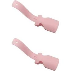 Shoehorns Fngz FNGZ Shoe Support Clearance Lazy Shoe Helper Portable Slider Handled Shoe Horn Shoe Lifting Helper Easy Pink