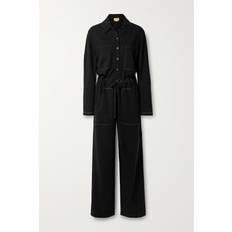 Cashmere Jumpsuits & Overalls Guest In Residence Cashmere Knit Utility Coveralls - Black