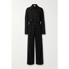 Cashmere Jumpsuits & Overalls Guest In Residence Guest in Residence Everywear Jumpsuit Aus Kaschmir Schwarz