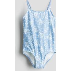 H&M Swimwear H&M Girls Blue Patterned swimsuit 8-10Y