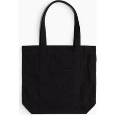 H&M Herr Svart Shopper i canvas