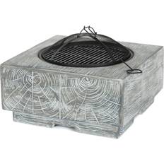 Brown Fire Pits & Fire Baskets Union Rustic Absolon 60Cm H W Cast Iron Fire Pit