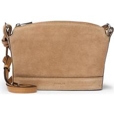 Saddler Enamel Shoulder Bag - Beige