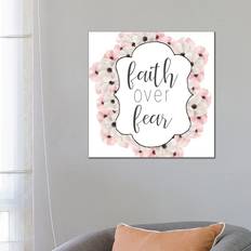 Happy Larry Faith Over Fear Ann Bailey Framed Art