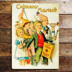 Yellow Wall Decor East Urban Home Colmans Mustard Band Wall Decor