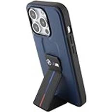 Mobiltilbehør BMW BMHCP15LGSPBIV iPhone 15 Pro 6.1 navy blue/navy hardcase M Grip Stand Bicolor