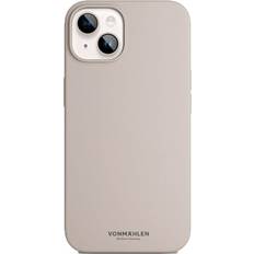 Vonmahlen iPhone 13 Eco Silikone Cover MagSafe Kompatibel Beige