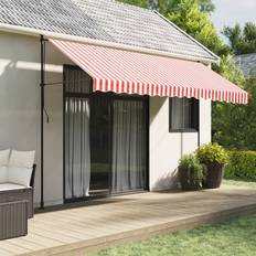 White Patio Awnings vidaXL Replacement Fabric for Awning 400 x 350 cm