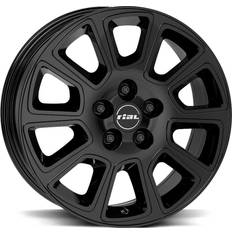 16" - 5/120 Bilfelger Rial transporter 2 diamantschwarz 6.5jx16 5x120 et60 - 6.5J.5