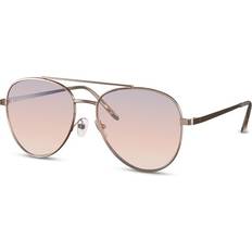 24.se Aviator Solglasögon Guld lins