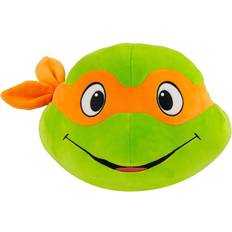 Tomy Leksaker Tomy Teenage Mutant Ninja Turtles Mocchi-Mocchi Mega Gosedjur Michelangelo Head 27 cm