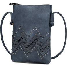 MKF Collection by Mia K Athena Crossbody Handbag - Navy