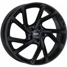17" - 7.5" Bilfälgar Mak Kassel Shiny Black 7.5 x 17 5/110 ET40 B65