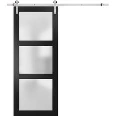 Pinewood Doors SartoDoors Barn Lucia Frosted Sliding Door (x)