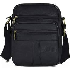 Classic Small Vintage Shoulder Bag - Black