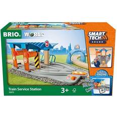 Plastique Extensions de Voie de Train BRIO Station Service Smart Tech S