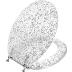 Silver Toilet Seats Ginsey Resin Decorativ (59630)